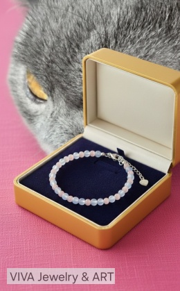 BRANSOLETKA Z KAMIENIA KOCIE OKO