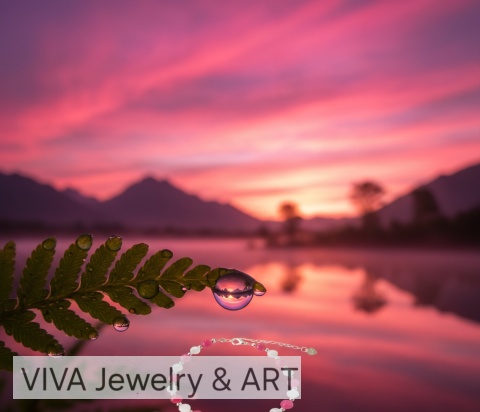 BRANSOLETKA Z ANGELITU I KAMIEMIENIA KSIĘZYCOWEGO