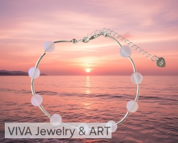 BRANSOLETKA ZE SPEKTROLITU I SREBRA