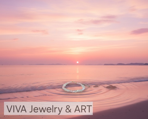 BRANSOLETKA ZE SPEKTROLITU I KAMIENIA KSIĘŻYCOWEGO