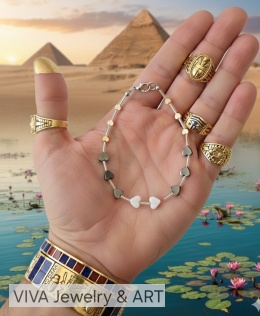 BRANSOLETKA Z HEMATYTÓW