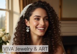 KOLCZYKI Z MOISSANITU