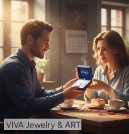 KOMPLET BIŻUTERII Z TURKUSU I SREBRA