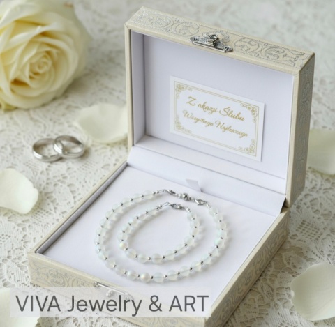 KOMPLET BIŻUTERII ,,MLEZNA DROGA MIŁOŚCI"