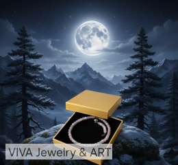 NASZYJNK Z KAMIENIA KSIĘŻYCOWEGO I KAMIENIA KOCIE OKO