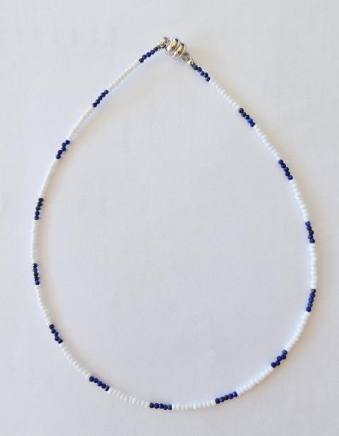 NASZYJNIK Z LAPIS - LAZULI NASZYJNIK Z LAPIS - LAZULI