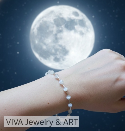 BRANSOLETKA Z SELENITÓW