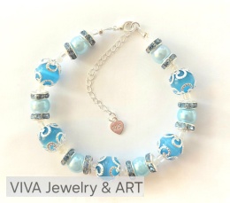 BRANSOLETKA ,,KRÓLOWA ŚNIEGU