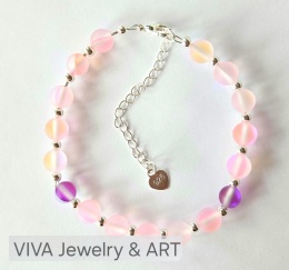 BRANSOLETKA ,,KWIAT ZIMY