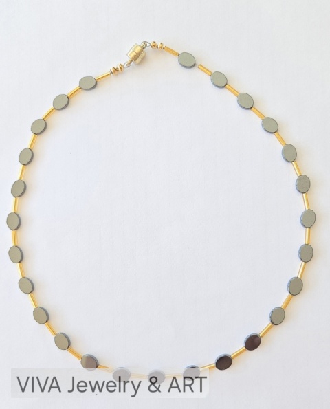 NASZYJNIK Z HEMATYTÓW